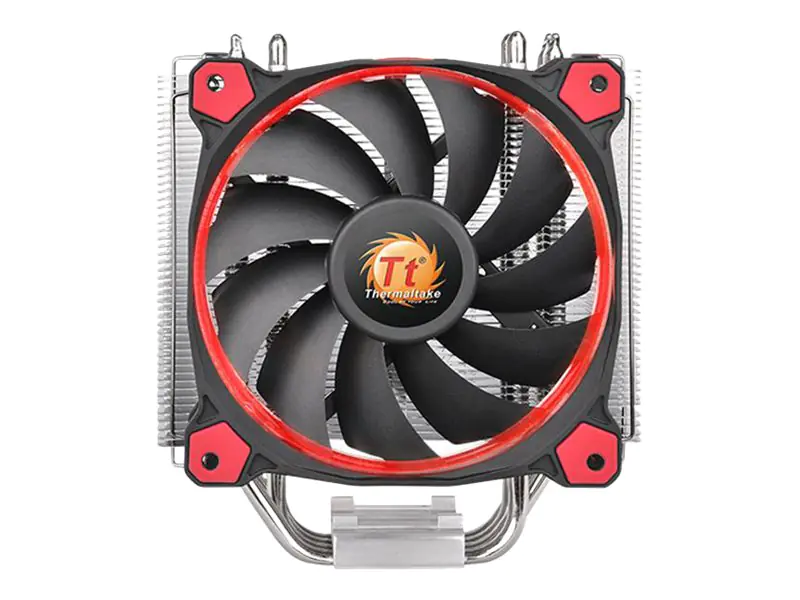 Thermaltake Riing Silent 12 - Prozessor-Luftkühler - (für: LGA775, LGA1156, AM2, AM2+, LGA1366, AM3, LGA1155, AM3+, LGA2011, FM1, FM2, LGA1150, LGA2011-3, LGA1151)