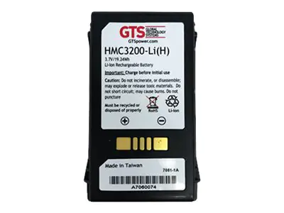 Global Technology Systems HMC3200-LI(H) - Handheld-Akku (gleichwertig mit: Symbol BTRY-MC32-52-01) - Lithium-Ionen - 5000 mAh (Packung mit 10) HMC3200-LI(H)-10