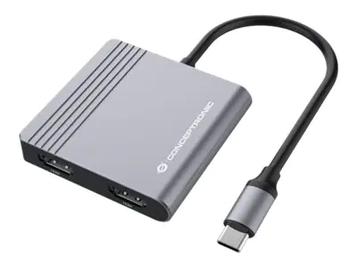 Conceptronic - Dockingstation - USB-C - 2 x HDMI Conceptronic - Dockingstation - USB-C - 2 x HDMI