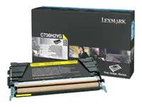 Lexmark Toner C736H2YG gelb 10.000 Seiten
