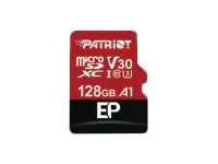 PATRIOT EP Series - Flash-Speicherkarte (microSDXC-an-SD-Adapter inbegriffen) PEF128GEP31MCX