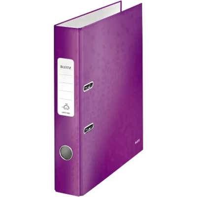 Leitz Ordner WOW 10060062 DIN A4 50mm Pappe violett Leitz Ordner WOW 10060062 DIN A4 50mm Pappe violett