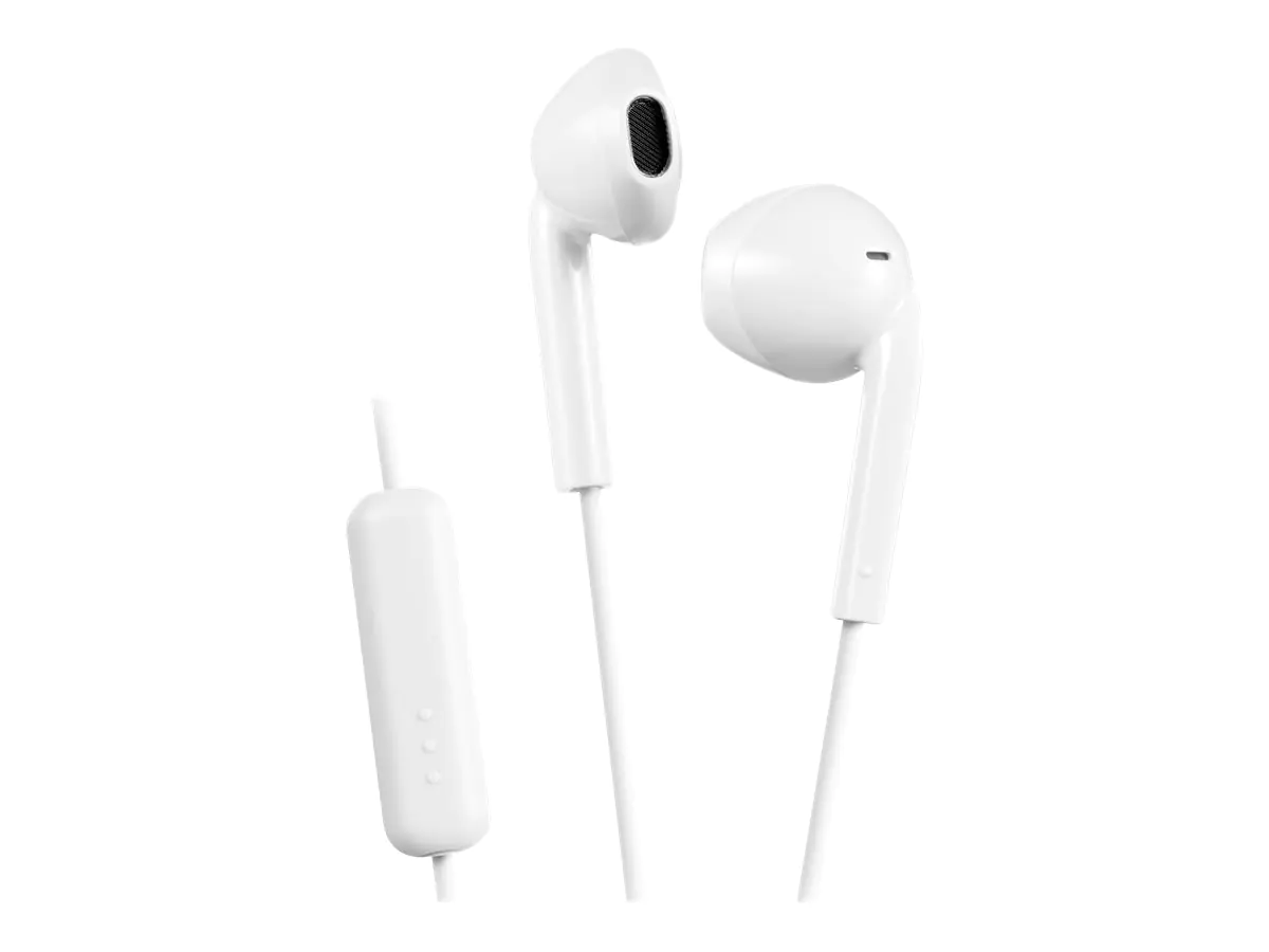 JVC/Taiyo Yuden HA-F17M - Ohrhörer mit Mikrofon - Ohrstöpsel - kabelgebunden - 3,5 mm Stecker