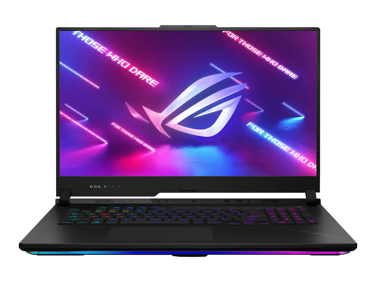 ASUS ROG Strix SCAR 17 G733PZ-LL05WW - AMD Ryzen 9 7945HX - Win 11 Home - GeForce RTX 4080 - 64 GB RAM - 2 TB SSD NVMe, Performance - 43.9 cm (17.3") 2560 x 1440 (WQHD) @ 240 Hz - Wi-Fi 6E, Bluetooth - Off Black