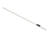 DeLOCK - Glasfaser-Reinigungsstift - 15 cm - weiß (Packung mit 5)