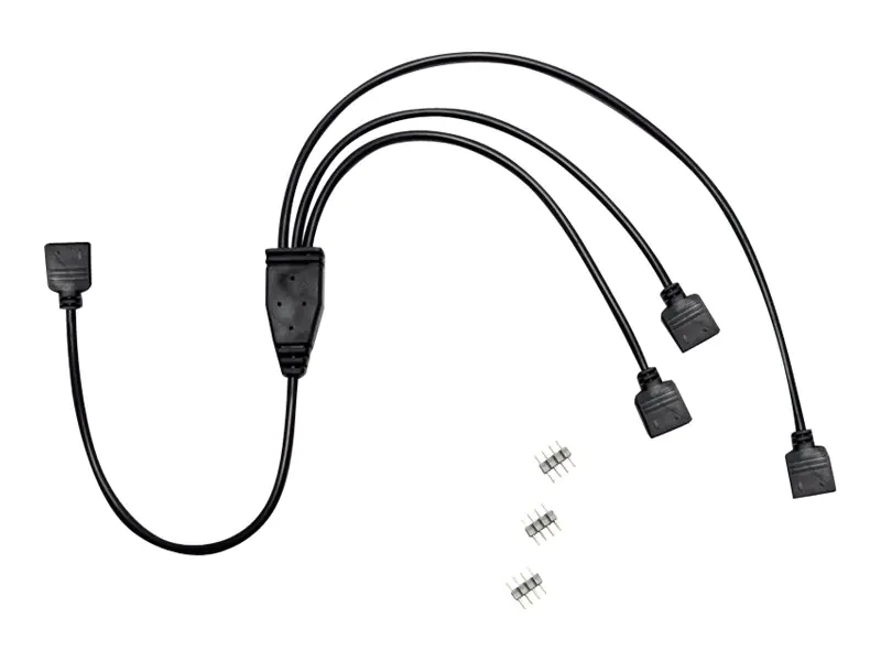 Inter-Tech Netz-Splitter - 4-poliger Stecker zu 4-poliger Stecker 88885466