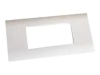 Microsens - Rahmen für Anschlüsse - für Fast Ethernet Installation Switch 45 x 45 manageable