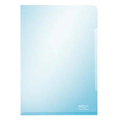 Leitz Sichthülle Super Premium DIN A4 0,15mm oben, rechts offen dokumentenecht PVC-Hartfolie blau matt 100 St./Pack. Leitz Sichthülle Super Premium DIN A4 0,15mm oben, rechts offen dokumentenecht PVC-Hartfolie blau matt 100 St./Pack.