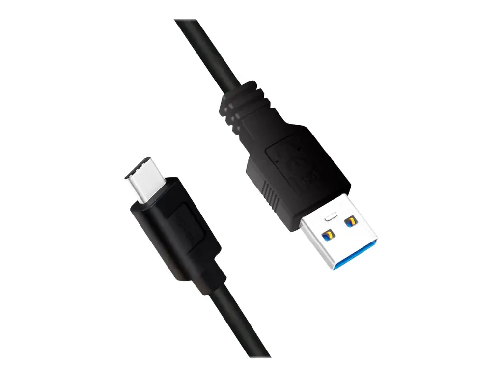 LogiLink - USB-Kabel - USB Typ A (M) zu 24 pin USB-C (M) umkehrbar - USB 3.2 Gen 1 - 3 A - 3 m - Schwarz