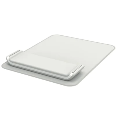 Leitz Mauspad Ergo 20 x 2,3 x 26 cm (B x H x T) Stahl/ABS Kunststoff/TPE Kunststoff/Polypropylen hellgrau