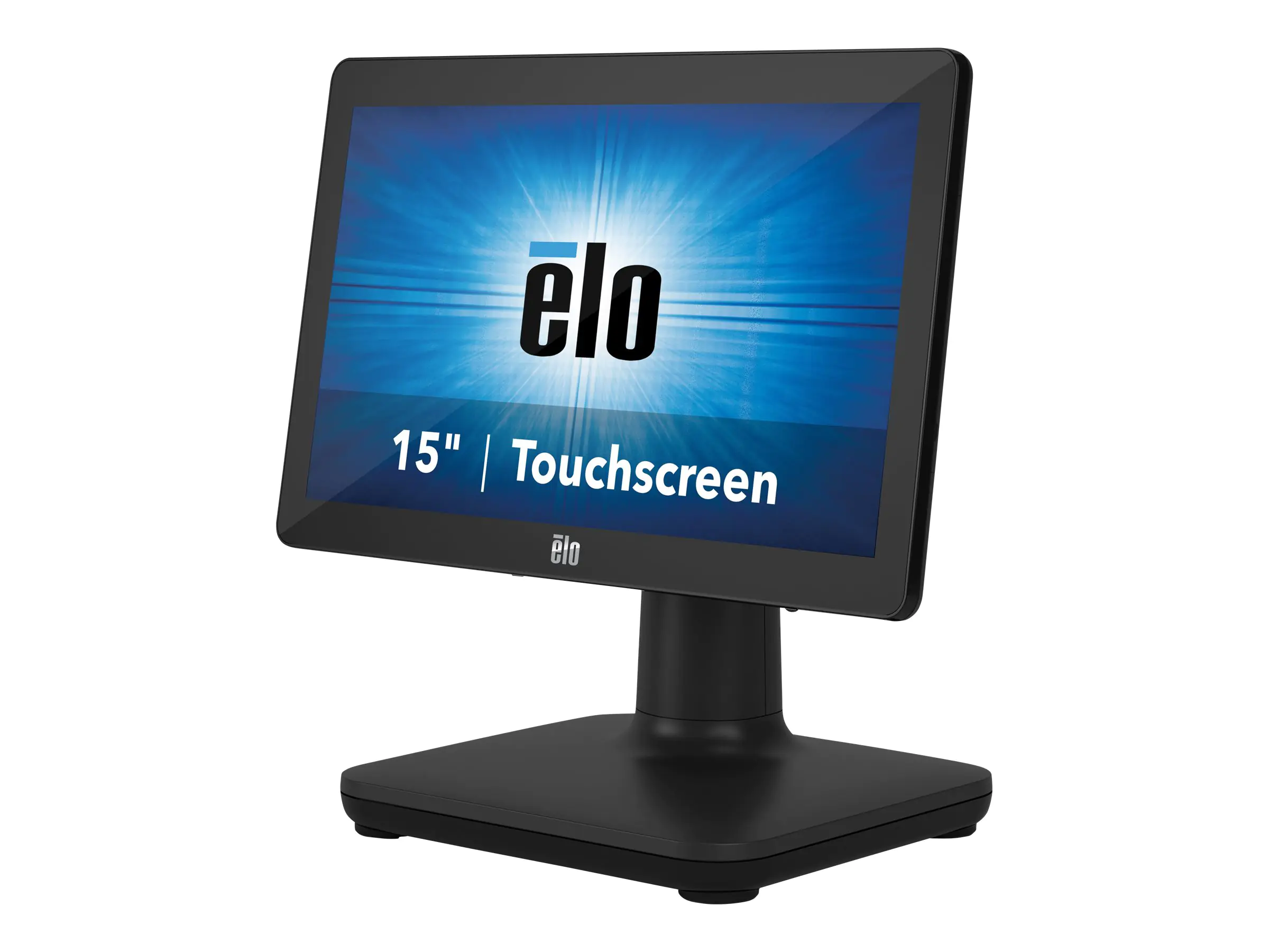 EloPOS System i5 - Standfuß mit I/O-Hub - All-in-One (Komplettlösung) - 1 x Core i5 8500T / 2.1 GHz - vPro - RAM 8 GB - SSD 256 GB - UHD Graphics 630 - 1GbE - WLAN: 802.11a/b/g/n/ac, Bluetooth 5.0 - Win 10 IoT Enterprise LTSC 64-bit - Monitor: LED 39