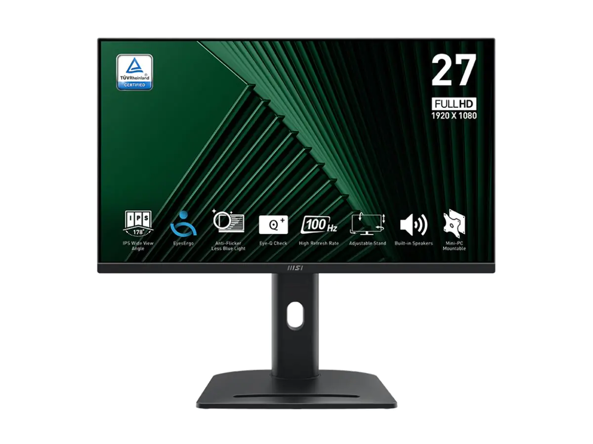MSI Pro Mp275Pg 27 Fhd//IPS/PIVOT/HP/ADAPTIVSYNC - Flachbildschirm (TFT/LCD) - 68,6 cm