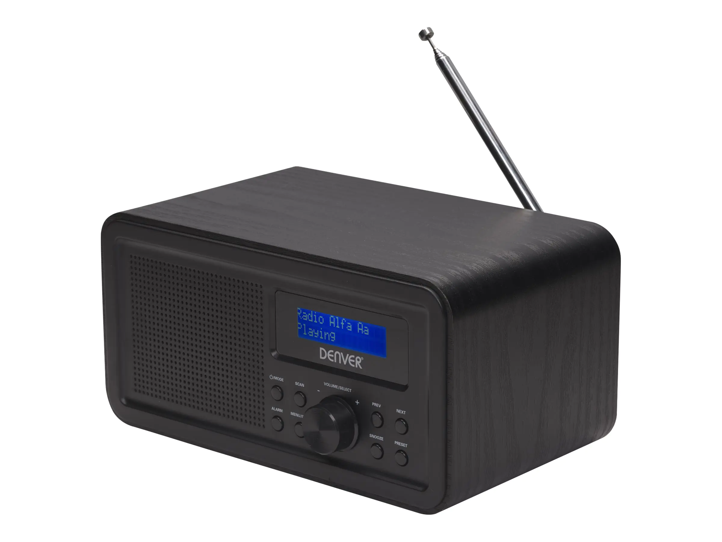 DENVER DAB-30 - Tragbares DAB-Radio - 1 Watt - Schwarz DENVER DAB-30 - Tragbares DAB-Radio - 1 Watt - Schwarz