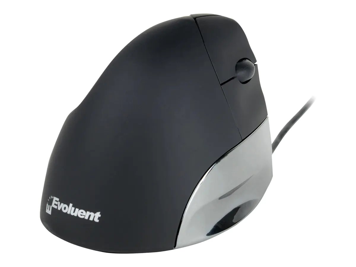 Bakker Elkhuizen Evoluent Standard - Vertikale Maus - Für Rechtshänder - optisch - 3 Tasten - kabelgebunden - USB Bakker Elkhuizen Evoluent Standard - Vertikale Maus - Für Rechtshänder - optisch - 3 Tasten - kabelgebunden - USB