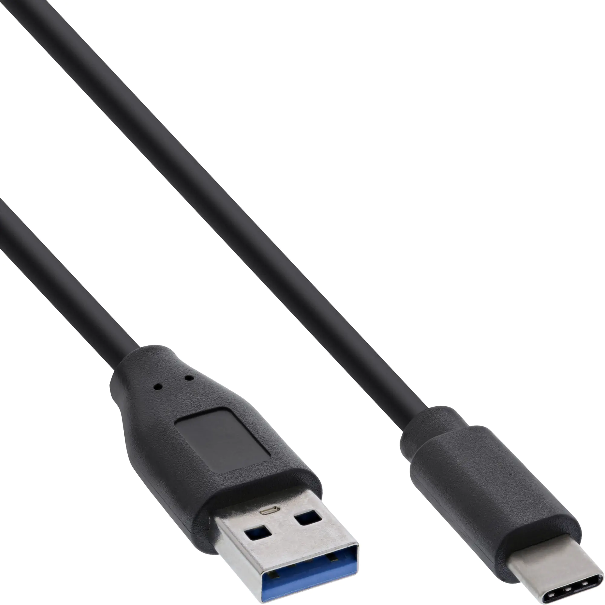 InLine USB 3.2 Gen.1x2 Kabel - USB-C Stecker an A Stecker - schwarz - 0,3m 35717