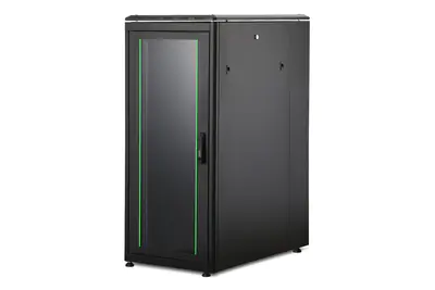 Digitus Professional Unique DN-19 26U-6/10-B-1 - Schrank Netzwerkschrank - Schwarz, RAL 9005 - 26U - 48.3 cm (19")