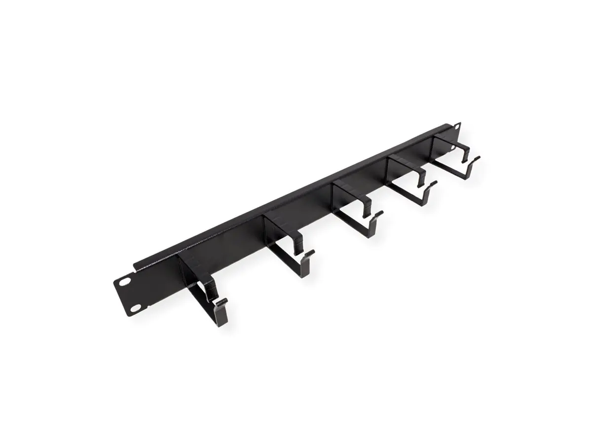 ROLINE Patch Panel - 40 x 60 mm - Jet Black, RAL 9005 - 1U - 48.3 cm (19")