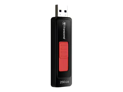 Transcend USB-Stick 256GB JetFlash USB3.1 Pen Drive Capless black