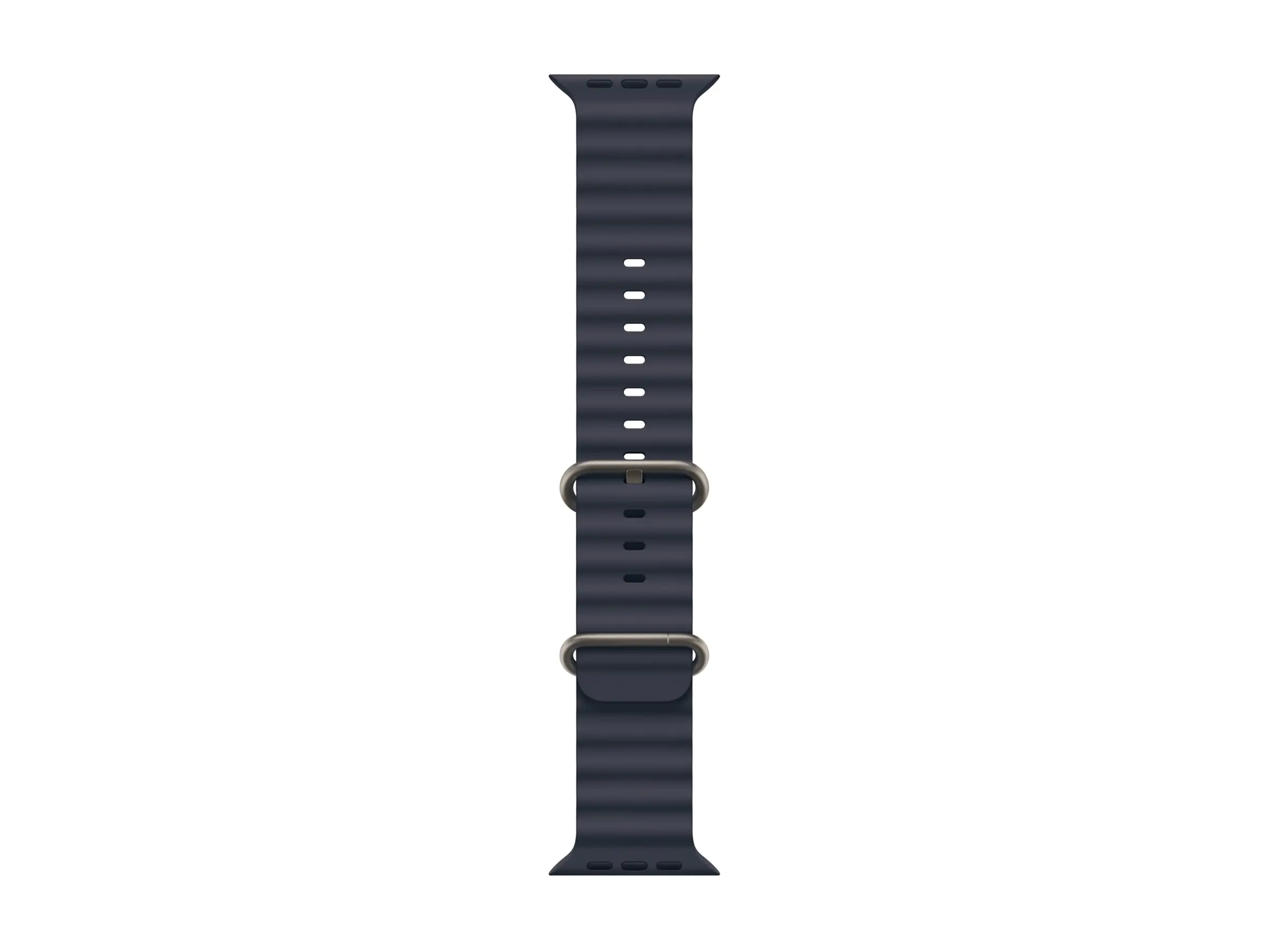 Apple Watch Ultra 2 - 49 mm - natürliches Titan - intelligente Uhr mit Ocean Band - Flouroelastomer - marineblau - Handgelenkgröße: 130-200 mm - 64 GB - LTE, Wi-Fi 4, UWB, Bluetooth - 4G - 61.4 g