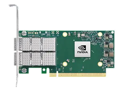 Mellanox Nvidia Mellanox MCX623436AN-CDAB, Eingebaut, Kabelgebunden, PCI Express, Faser, 100000 Mbit/s, Grün 900-9X658-0056-SB1