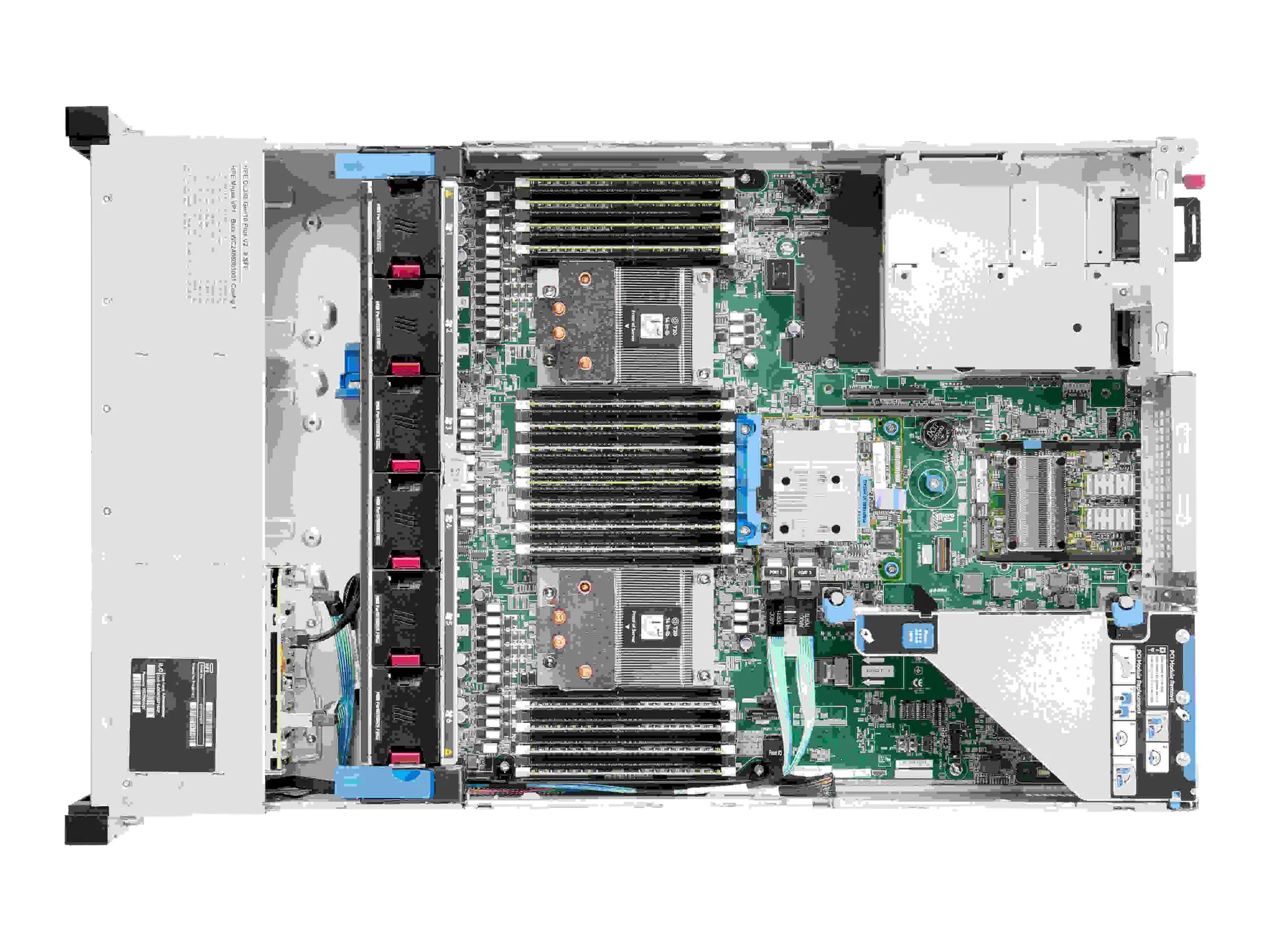 HPE ProLiant DL385 Gen10 Plus V2 - Server - Rack-Montage - 2U - zweiweg - 1 x EPYC 7313 / 3 GHz - RAM 32 GB - SAS - Hot-Swap 6.4 cm (2.5") Schacht/Schächte - keine HDD - 10GbE - Monitor: keiner