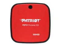 PATRIOT PDP31 - SSD - 500 GB - extern (tragbar) - M.2 2230 - USB 3.2 Gen 2 (USB-C Steckverbinder) PDP31500G23UCK