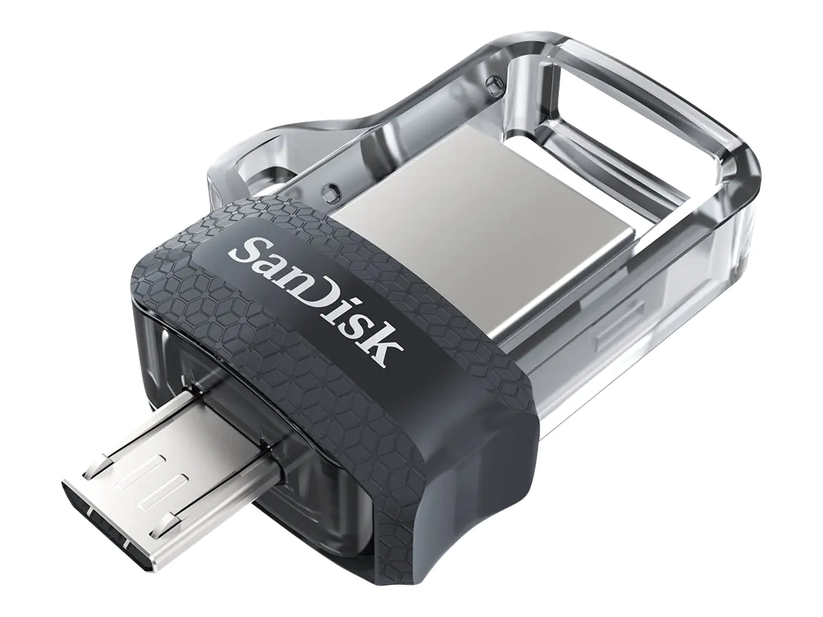 SanDisk Ultra Dual - USB-Flash-Laufwerk - 32 GB - USB 3.0 / micro USB