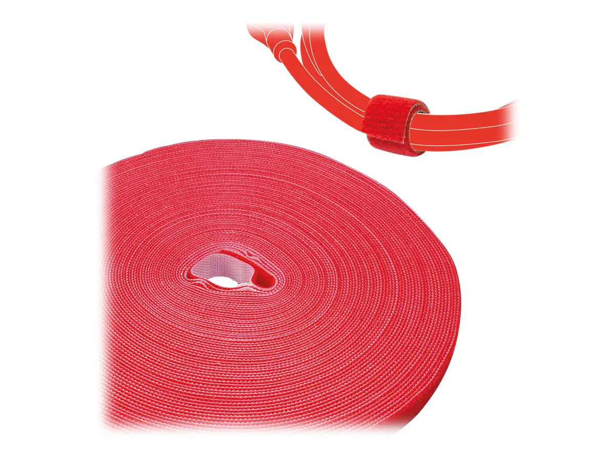 LTC PRO ROLL STRAP - Klettverschlussstreifen - Rot