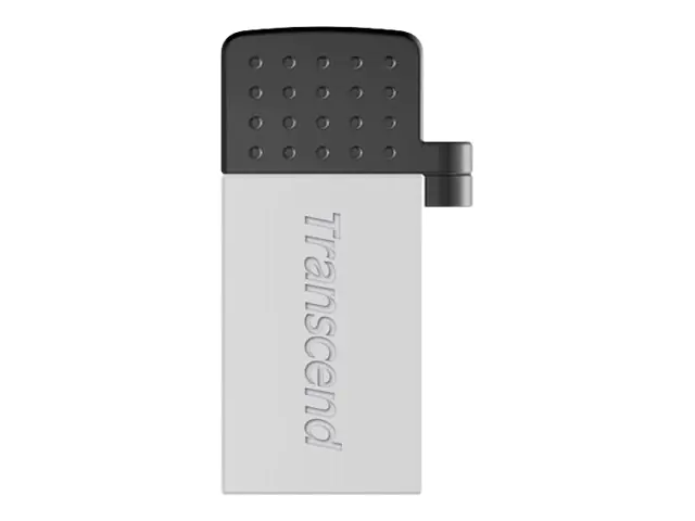 Transcend JetFlash Mobile 380 - USB-Flash-Laufwerk - 32 GB - USB 2.0 - Silber