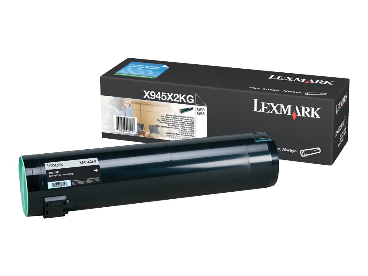 Lexmark - Hohe Ergiebigkeit - Schwarz - Original - Tonerpatrone LCCP - für Lexmark X940e, X940e Page Plus Solution, X945e, X945e Page Plus Solution Lexmark - Hohe Ergiebigkeit - Schwarz - Original - Tonerpatrone LCCP - für Lexmark X940e, X940e Page Plus Solution, X945e, X945e Page Plus Solution