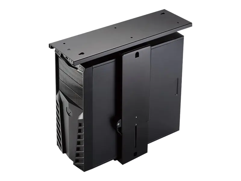 LogiLink - System-Montageklammer - unter Tisch montierbar - Schwarz
