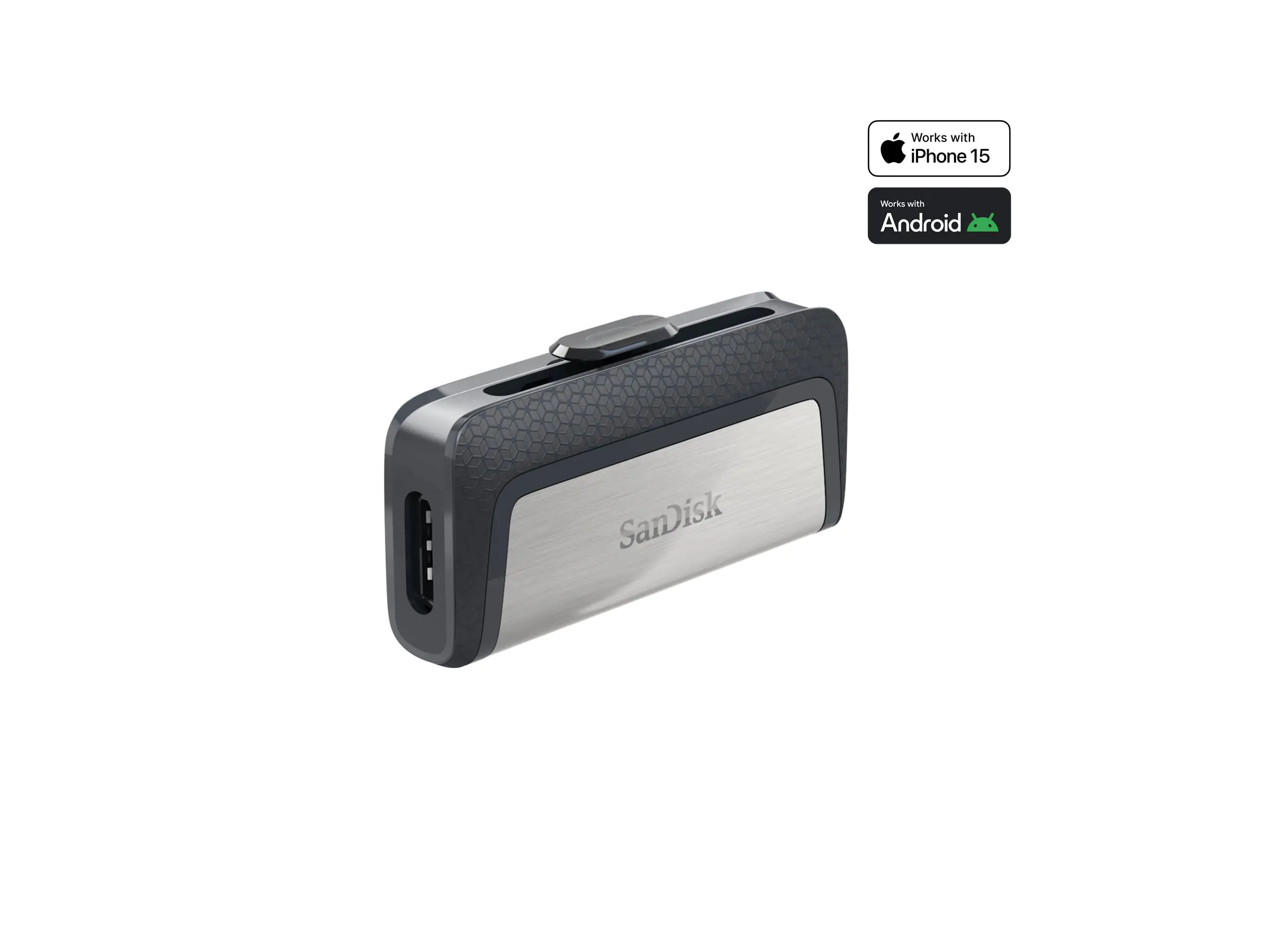 SanDisk Ultra Dual - USB-Flash-Laufwerk - 64 GB - USB 3.1 / USB-C