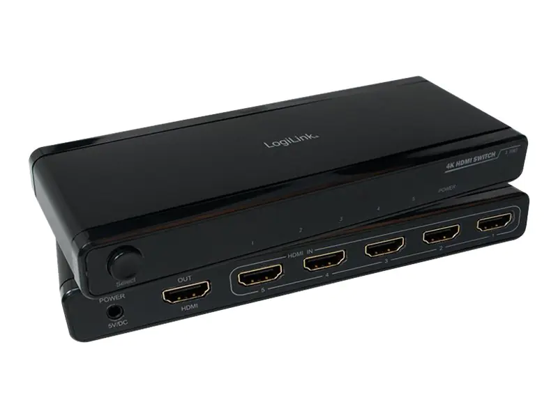 Logilink Video/Audio-Schalter HD0013 5 Desktop