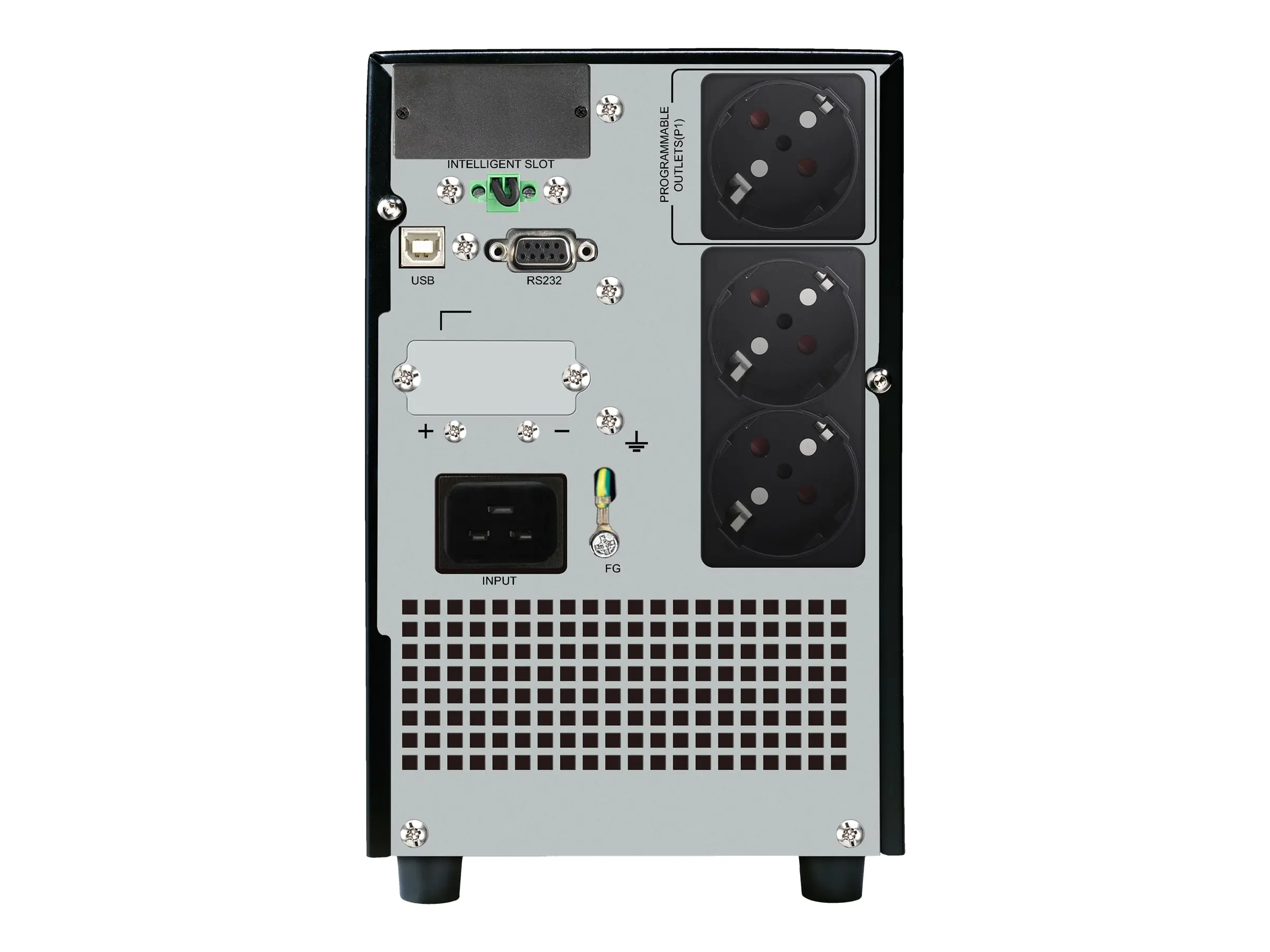 PowerWalker VI 2000 CW - USV - Wechselstrom 162 - 290 V - 1400 Watt - 2000 VA - 7 Ah - RS-232, USB - Ausgangsanschlüsse: 8