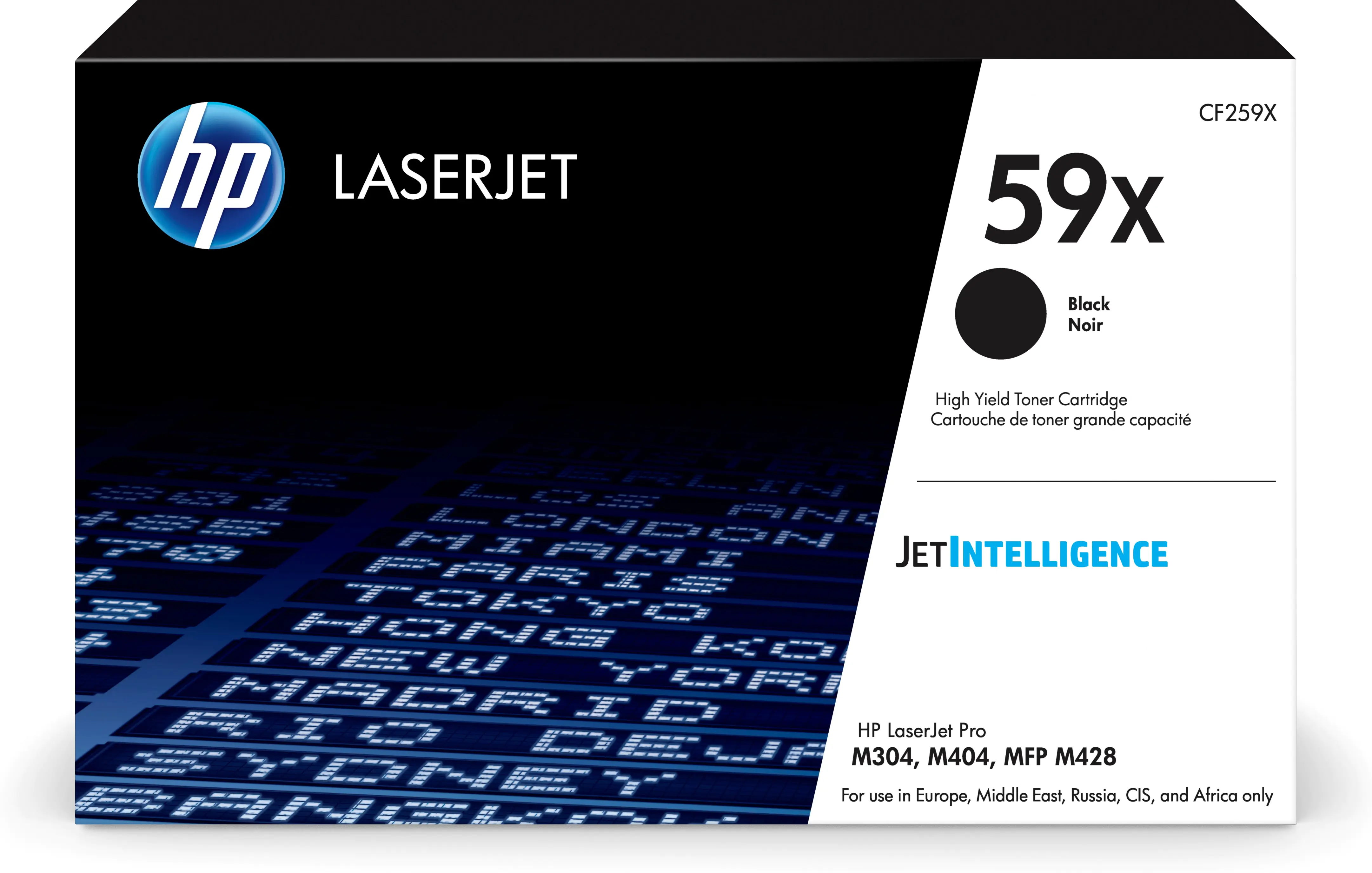 HP 59X - Hohe Ergiebigkeit - Schwarz - original - LaserJet - Tonerpatrone (CF259X) - für LaserJet Pro M304a, M404dn, M404dw, M404n, M428fdw HP 59X - Hohe Ergiebigkeit - Schwarz - original - LaserJet - Tonerpatrone (CF259X) - für LaserJet Pro M304a, M404dn, M404dw, M404n, M428fdw