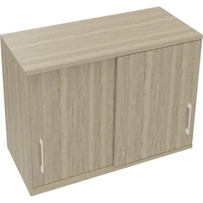 Aufsatz Schiebetürenschrank 2OH B1000xT442xH736mm Eiche Natur Aufsatz Schiebetürenschrank 2OH B1000xT442xH736mm Eiche Natur