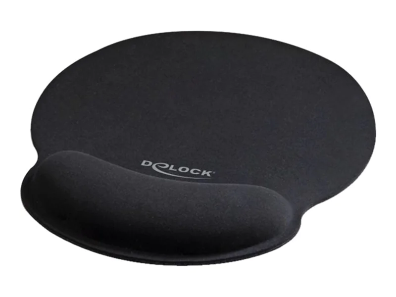 DeLOCK Ergonomic - Mauspad - Schwarz