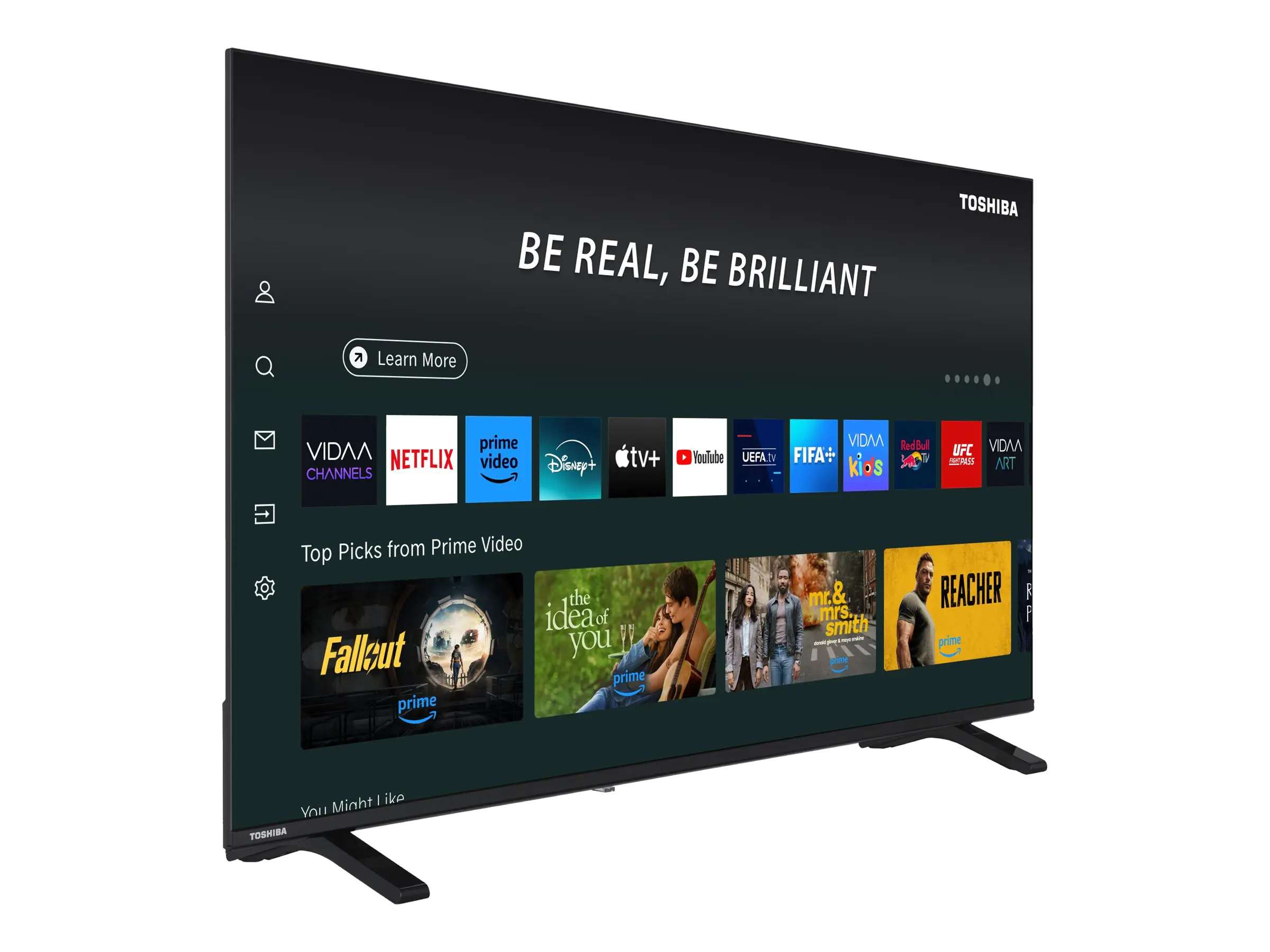 Toshiba 50UV1563DD - 126 cm (50") Diagonalklasse UV15 Series LCD-TV mit LED-Hintergrundbeleuchtung