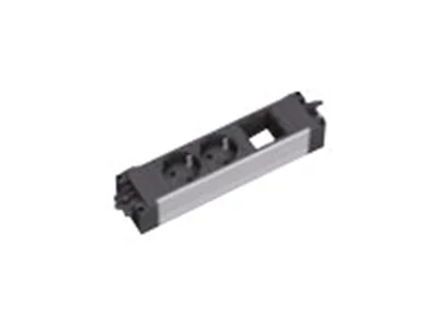 Bachmann STEP ALU - Steckdosenleiste - Eingabe, Eingang GST18 - Ausgangsanschlüsse: 2 (French / UTE) - Frankreich - Schwarz Bachmann STEP ALU - Steckdosenleiste - Eingabe, Eingang GST18 - Ausgangsanschlüsse: 2 (French / UTE) - Frankreich - Schwarz