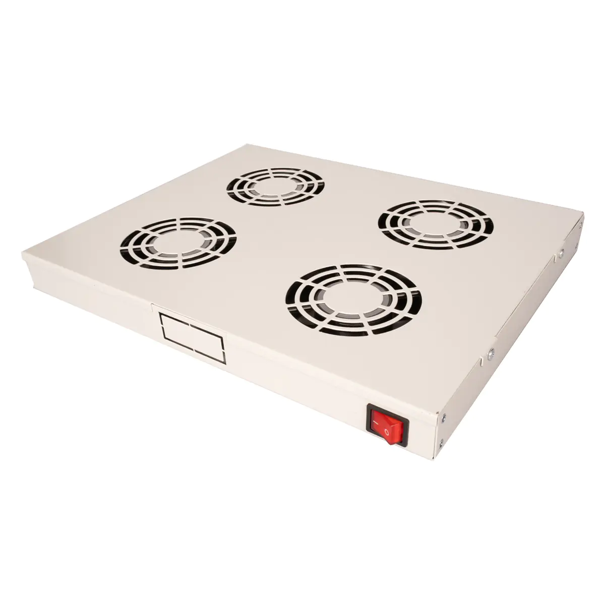 Roline - Rack - Lüfter Kit - with 4 fans - Hellgrau, RAL 7035 - 48.3 cm (19")
