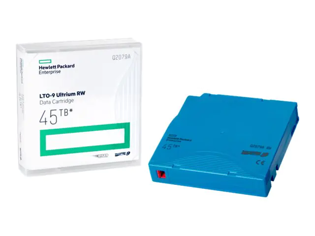 HPE - LTO Ultrium WORM 9 - 18 TB / 45 TB - Beschriftungsetiketten - Hellblau - für P/N: R7E99A, R7F00A, R7F01A, R7F02A