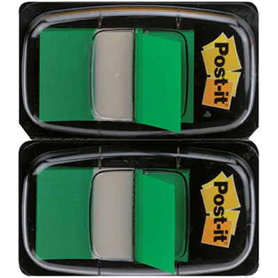 Post-it Haftstreifen Index Standard 680-G2EU 50Blatt grün 2 St./Pack Post-it Haftstreifen Index Standard 680-G2EU 50Blatt grün 2 St./Pack