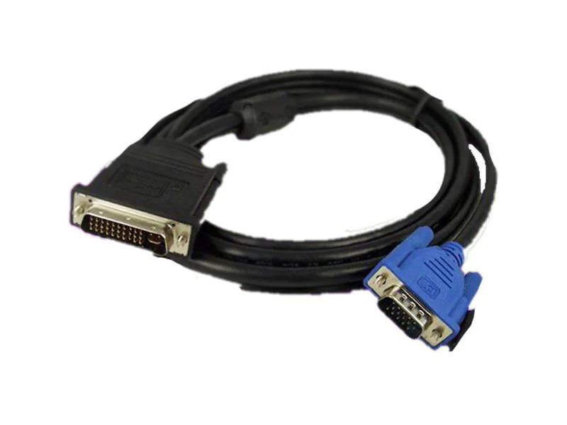 VALUE - Videokabel - HD-15 (VGA) (M) zu DVI-A (M) - 5 m - Daumenschrauben - Schwarz