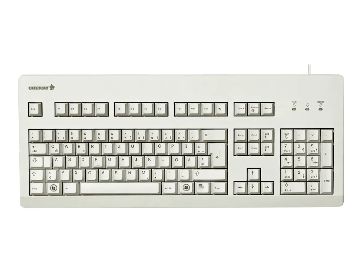 Cherry G80-3000 - Tastatur - PS/2, USB - Französisch G80-3000LPCFR-0
