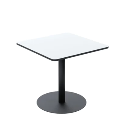 PAPERFLOW Mezzo Bistrotisch quadratisch MDF-Platte weiß 80.0 x 80.0 TRMC80X80.01.13