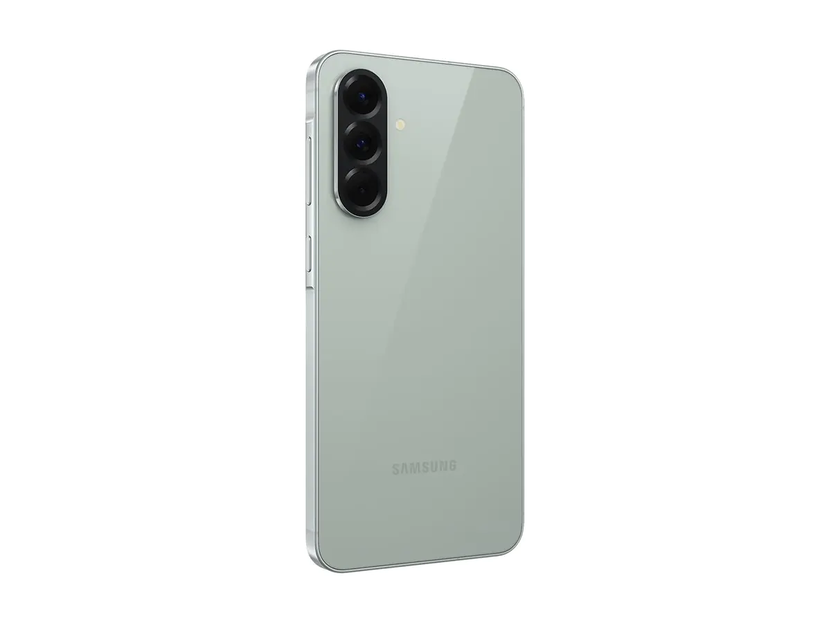 Samsung Galaxy A56 - 5G Smartphone - Dual-SIM - RAM 8 GB / Interner Speicher 128 GB - OLED-Display - 6.7" - 2340 x 1080 Pixel (120 Hz) - Triple-Kamera 50 MP, 12 MP, 5 MP - front camera 12 MP - großartiges Oliven-Grün