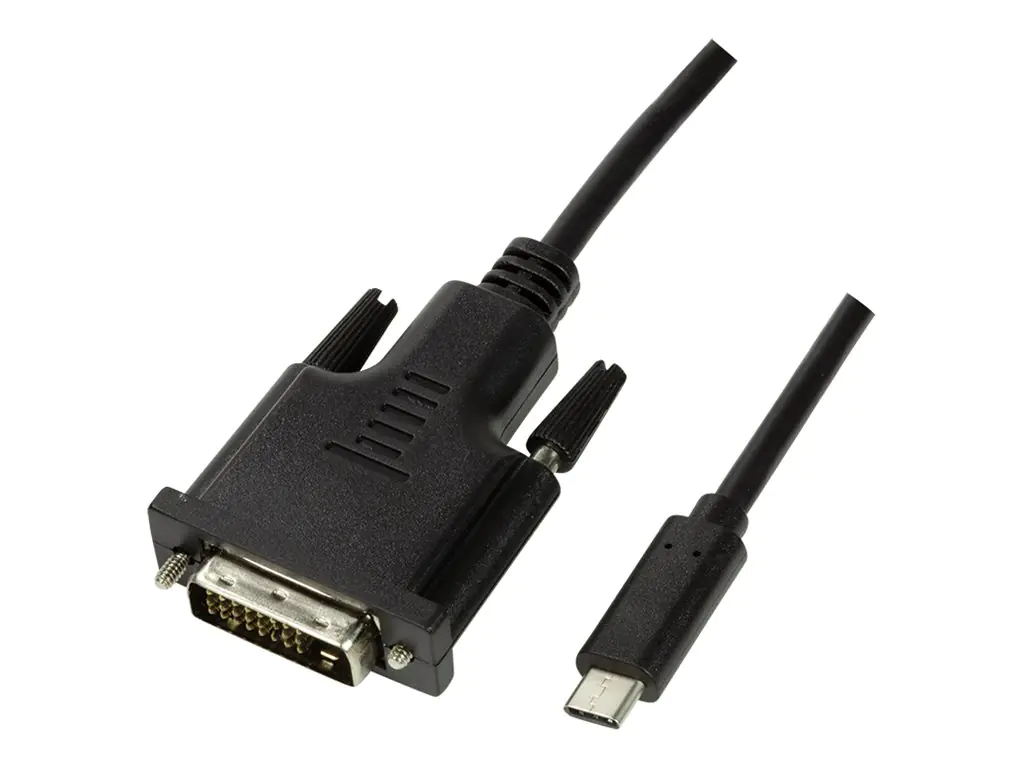 LogiLink Adapterkabel - USB-C männlich zu DVI-D