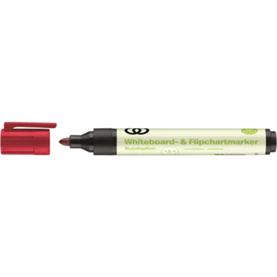 Soennecken Whiteboard-/Flipchartmarker oeco 1,5-3mm rot Rundspitze Soennecken Whiteboard-/Flipchartmarker oeco 1,5-3mm rot Rundspitze
