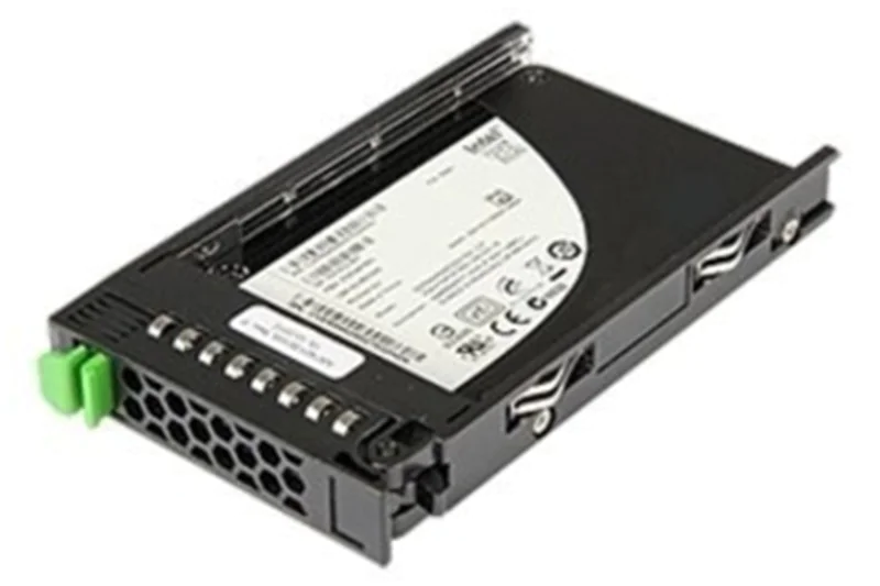 Fujitsu - SSD - 960 GB - Hot-Swap - 2.5" SFF (6.4 cm SFF) - SATA 6Gb/s - für PRIMERGY CX2550 M5, CX2570 M5, RX2520 M5, RX2530 M5, RX2530 M6, RX2540 M6, TX2550 M5 Fujitsu - SSD - 960 GB - Hot-Swap - 2.5" SFF (6.4 cm SFF) - SATA 6Gb/s - für PRIMERGY CX2550 M5, CX2570 M5, RX2520 M5, RX2530 M5, RX2530 M6, RX2540 M6, TX2550 M5