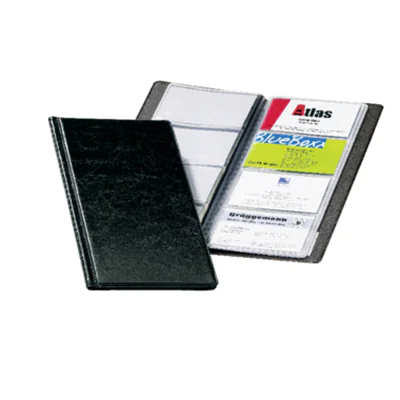 DURABLE Visitenkarten-Buch VISIFIX 238001 für 96Karten 90x57mm sw DURABLE Visitenkarten-Buch VISIFIX 238001 für 96Karten 90x57mm sw